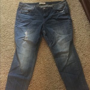 Women's plus Maurice's jeans